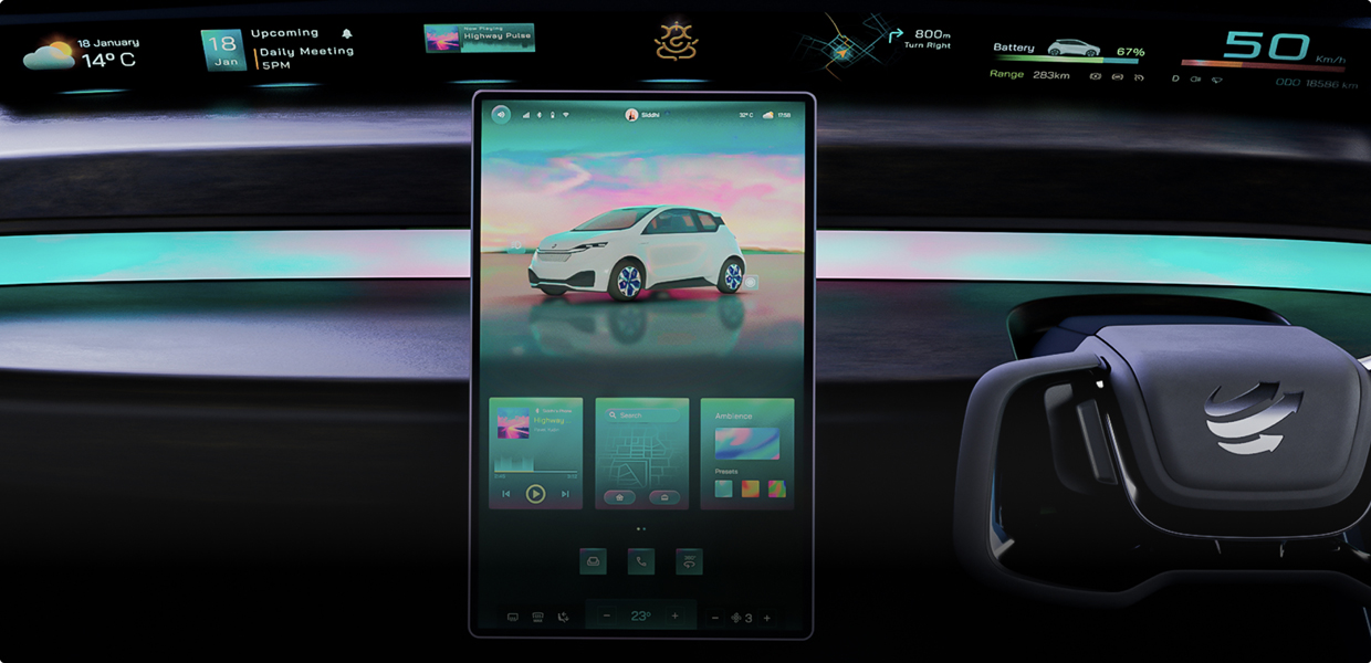 Cabin X - TD425 — UI/UX Design and HMI Prototyping